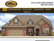 Tablet Screenshot of kohorstcustomhomes.com